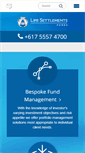 Mobile Screenshot of lifesettlementsfund.com